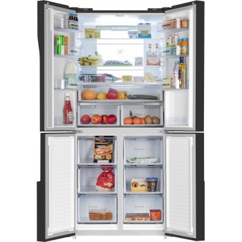 Холодильник c инвертором MAUNFELD MFF181NFB